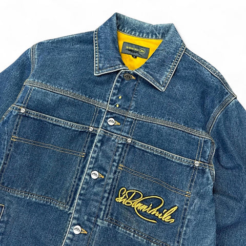 Sir Benni Miles Vintage Spellout Denim Jacke - vintageconcierge