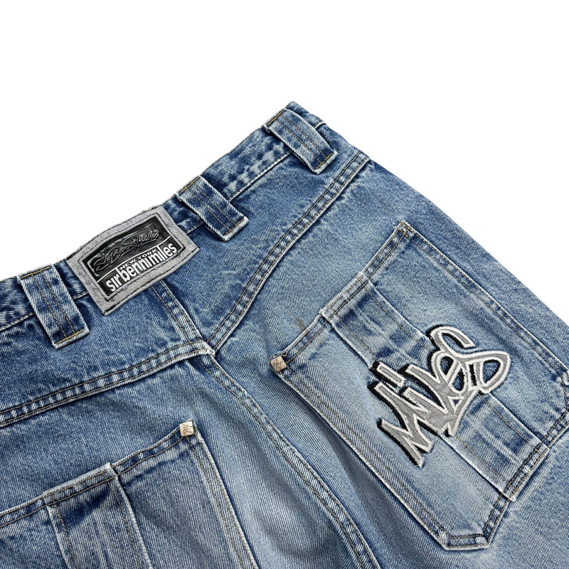 Sir Benni Miles Vintage Y2K Hip Hop Baggy Jeans - vintageconcierge