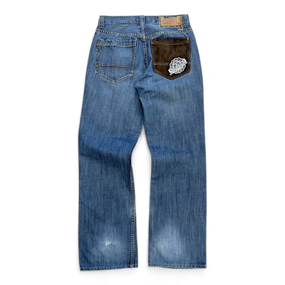 Sir Benni Miles Vintage Y2K Hip Hop Baggy Jeans - vintageconcierge