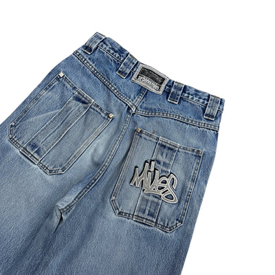 Sir Benni Miles Vintage Y2K Hip Hop Baggy Jeans - vintageconcierge