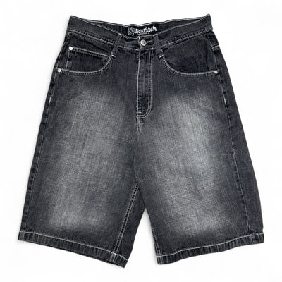 Southpole Vintage Y2K Baggy Jeans Shorts - vintageconcierge