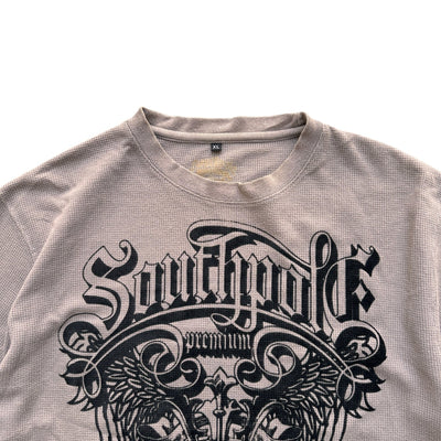 Southpole Vintage Y2K Waffle Knit Longsleeve - vintageconcierge