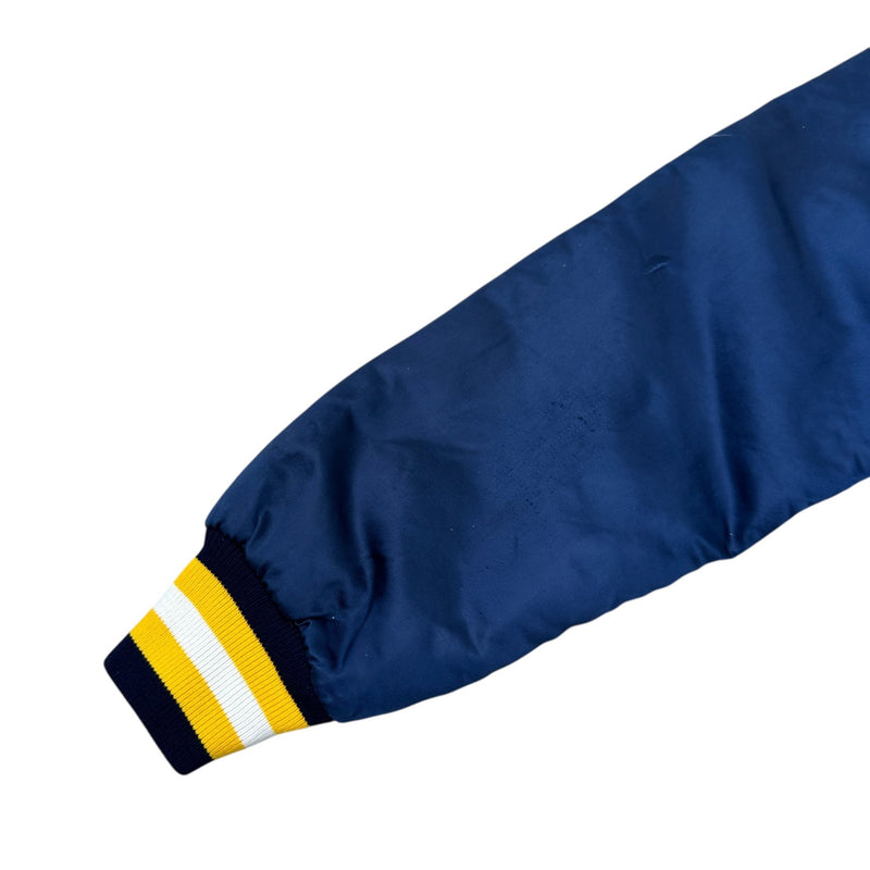 Starter 90s Michigan Wolverine Satin Jacke - vintageconcierge
