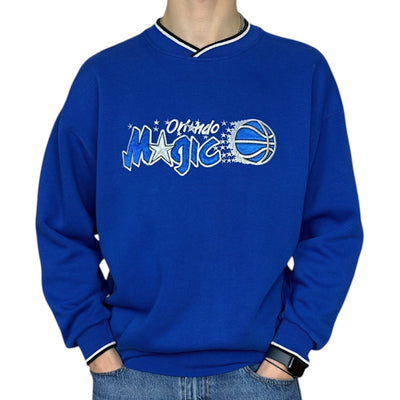 Starter NBA Vintage Orlando Magic Sweater Blau - vintageconcierge