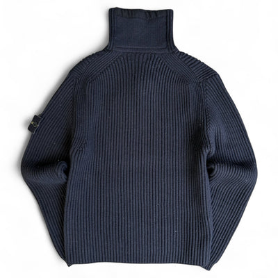 Stone Island Half Zip Knit Stricksweatshirt - vintageconcierge