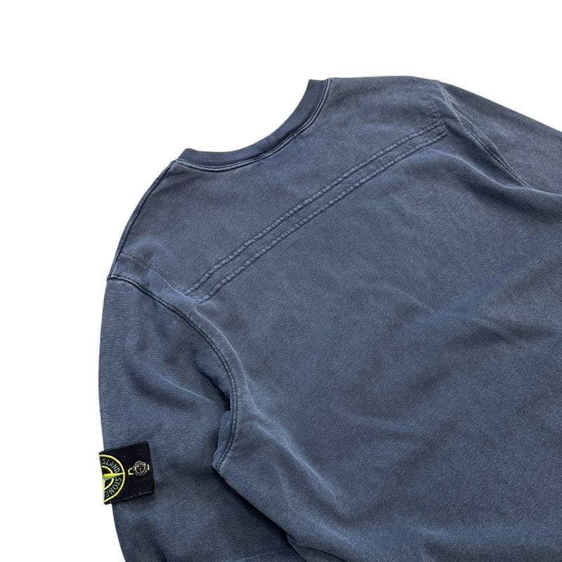 Stone Island Sweatshirt Navy - vintageconcierge