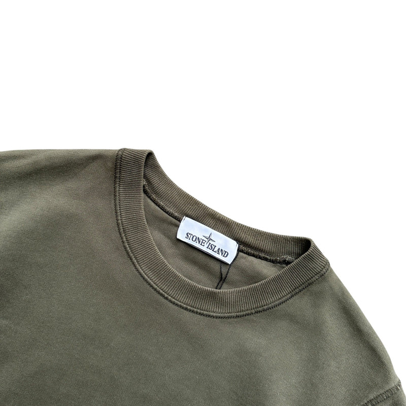 Stone Islans Khaki Sweatshirt - vintageconcierge