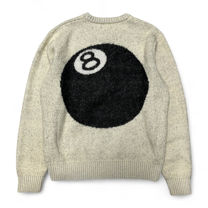 Stüssy 8 Ball Fleece Sweatshirt - vintageconcierge