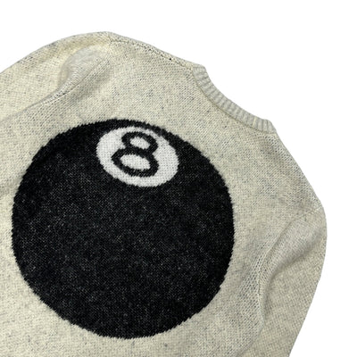 Stüssy 8 Ball Fleece Sweatshirt - vintageconcierge