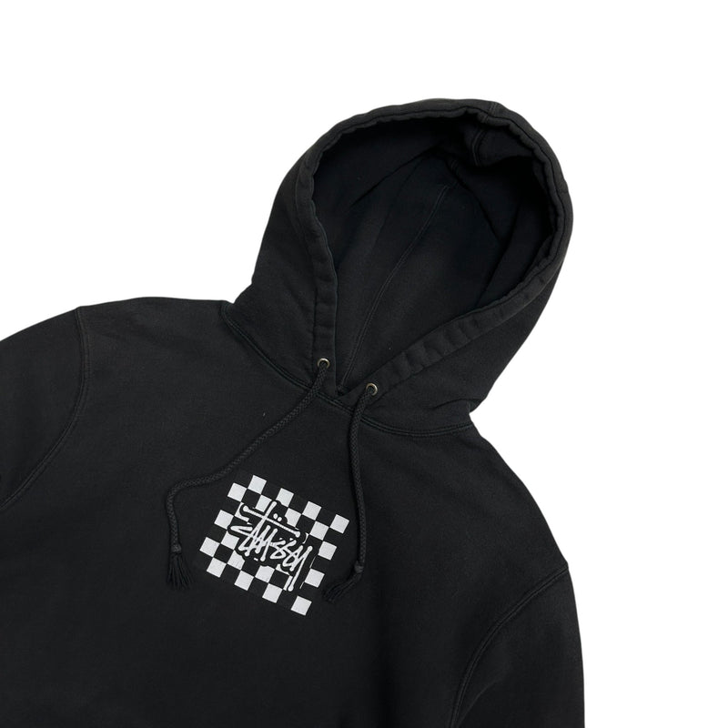 Stüssy Checkerboard Hoodie - vintageconcierge