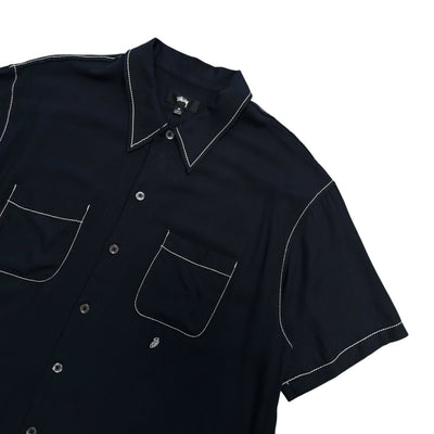 Stüssy Contrast Picked Stitched Shirt - vintageconcierge