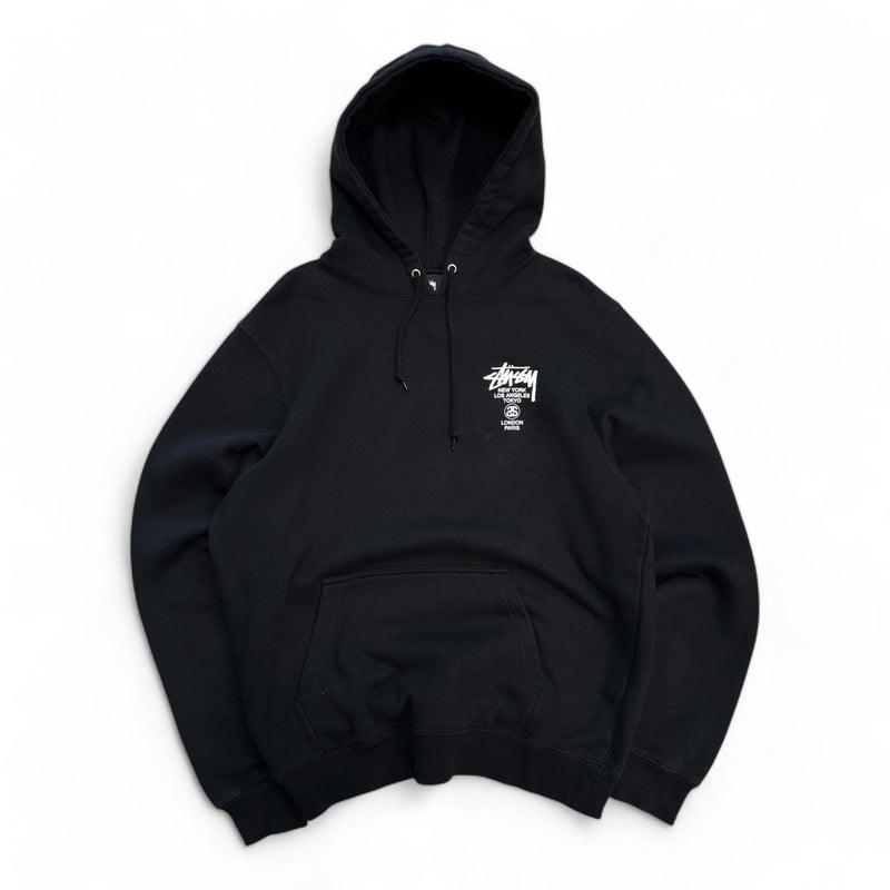 Stüssy World Tour Hoodie - vintageconcierge