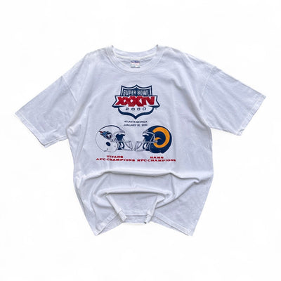 Super Bowl XXXIV Atlanta 2000er Vintage T-Shirt - vintageconcierge