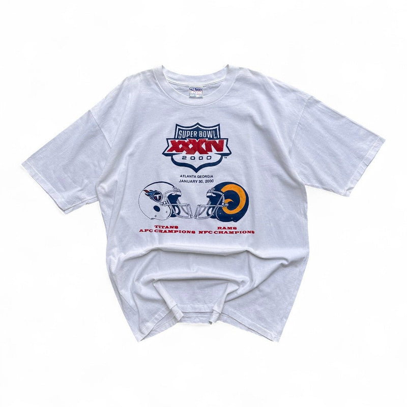 Super Bowl XXXIV Atlanta 2000er Vintage T-Shirt - vintageconcierge