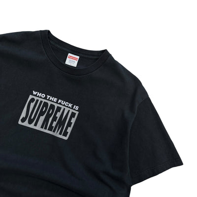 Supreme Who the F*** is T-Shirt - vintageconcierge