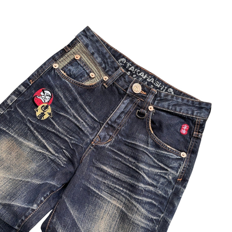Takashi Y2K Demon Japanese Jeans - vintageconcierge