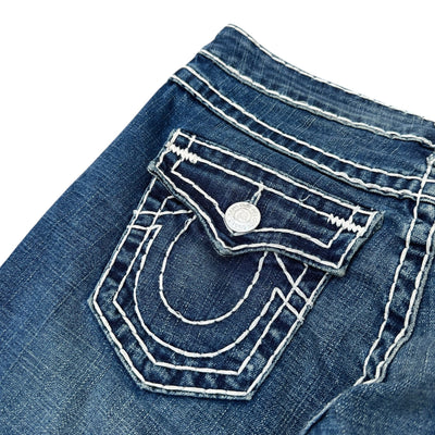 True Religion Billy Super T Low Rise Jeans - vintageconcierge