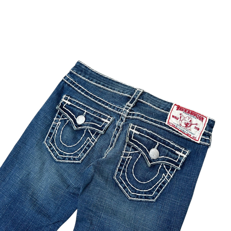 True Religion Billy Super T Low Rise Jeans - vintageconcierge