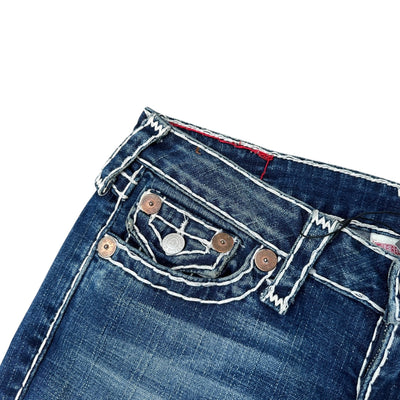 True Religion Billy Super T Low Rise Jeans - vintageconcierge