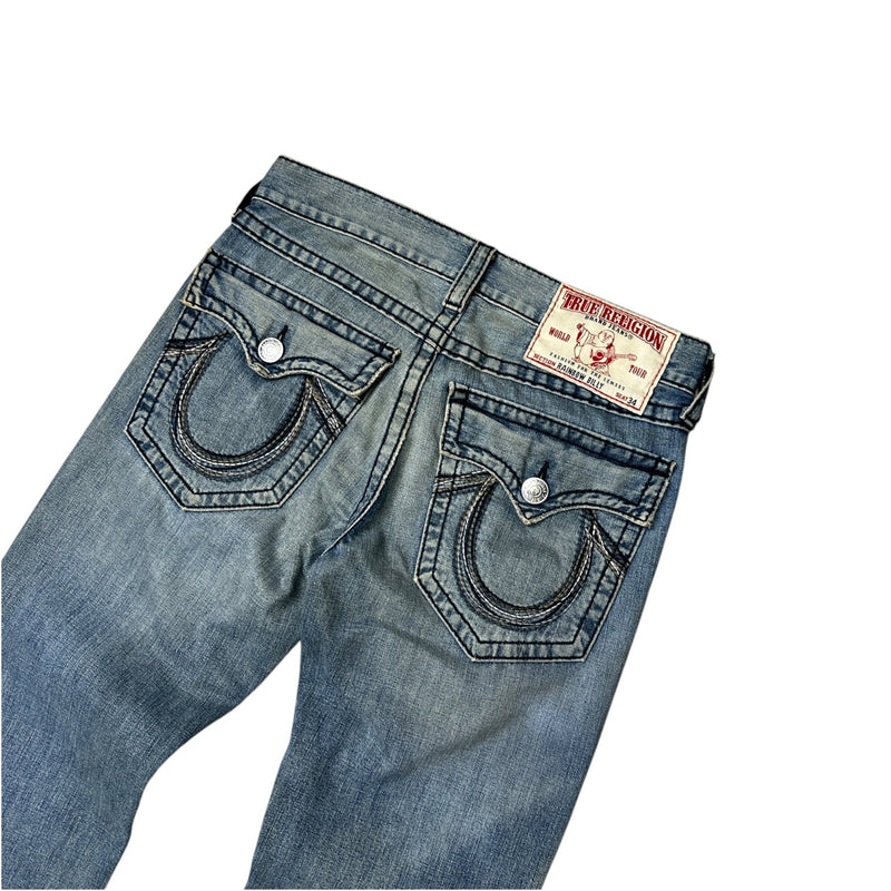 True Religion Rainbow Billy Jeans - vintageconcierge