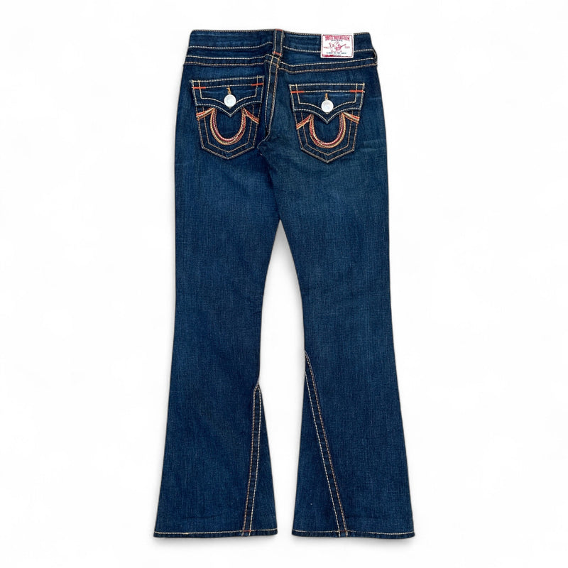 True Religion Rainbow Joey Bootcut Jeans - vintageconcierge