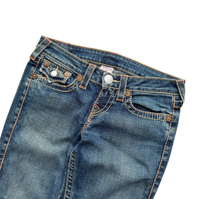 True Religion Rainbow Joey Bootcut Jeans - vintageconcierge