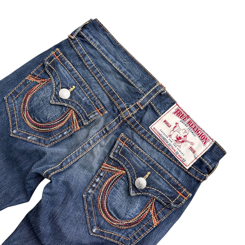 True Religion Rainbow Joey Bootcut Jeans - vintageconcierge
