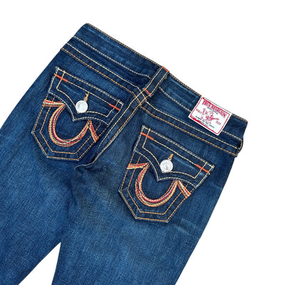 True Religion Rainbow Joey Bootcut Jeans - vintageconcierge