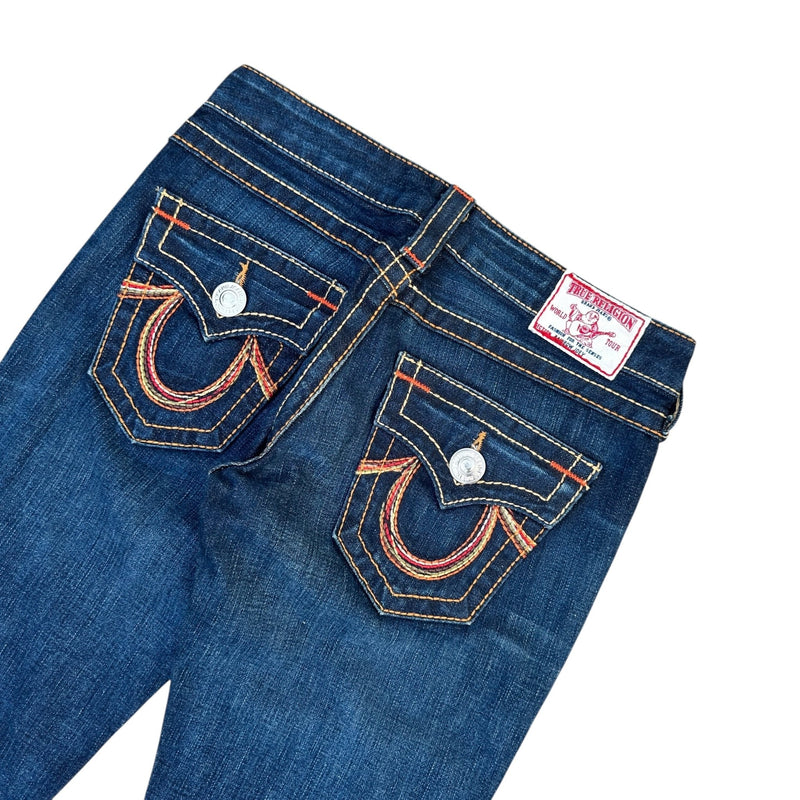 True Religion Rainbow Joey Bootcut Jeans - vintageconcierge