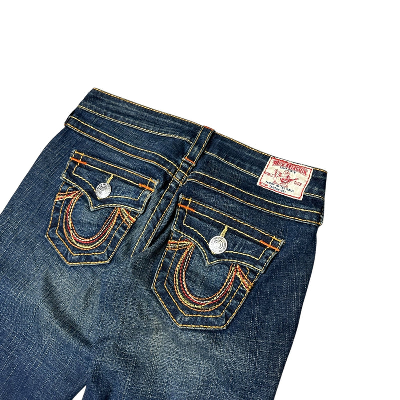 True Religion Rainbow Joey Bootcut Jeans - vintageconcierge