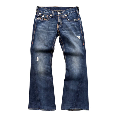 True Religion Rainbow Joey Bootcut Jeans - vintageconcierge