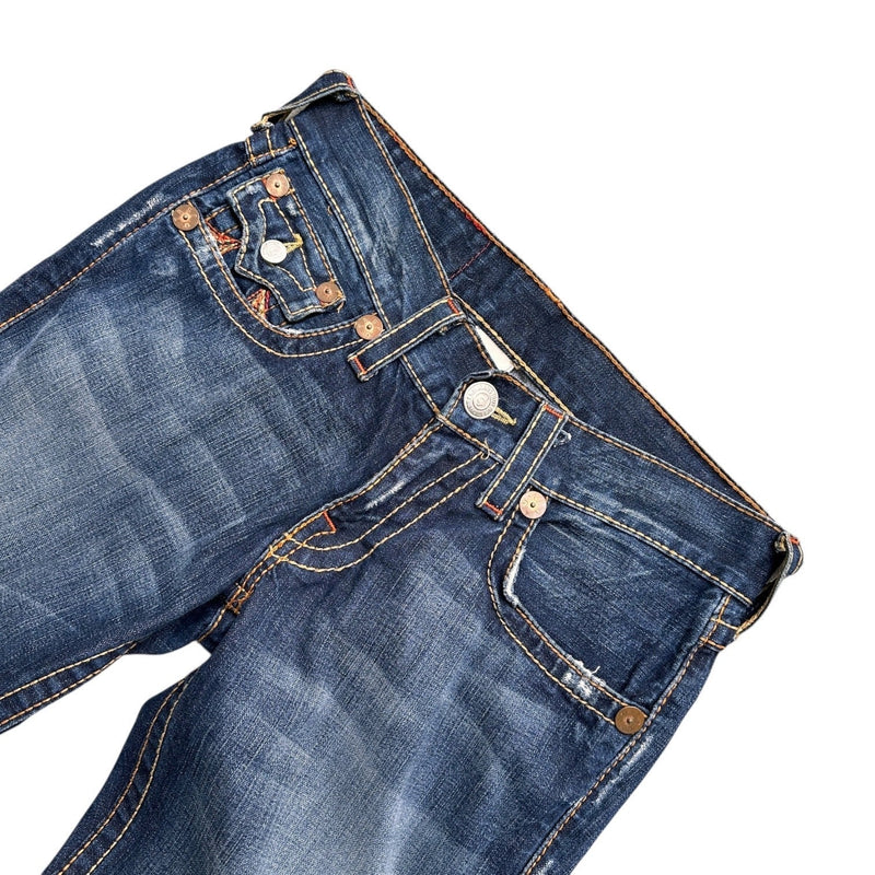 True Religion Rainbow Joey Bootcut Jeans - vintageconcierge