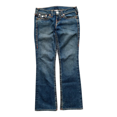 True Religion Rainbow Joey Bootcut Jeans - vintageconcierge