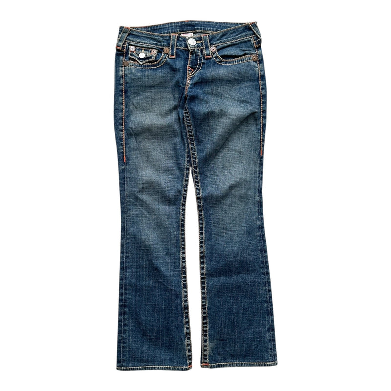 True Religion Rainbow Joey Bootcut Jeans - vintageconcierge