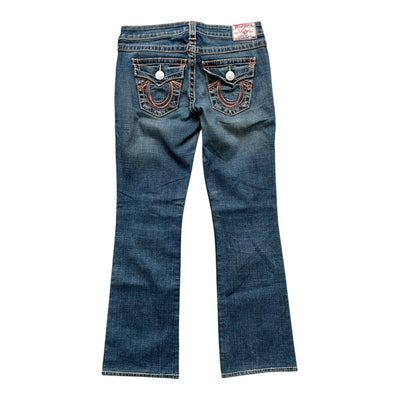 True Religion Rainbow Joey Bootcut Jeans - vintageconcierge