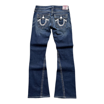 True Religion Rainbow Joey Bootcut Jeans - vintageconcierge