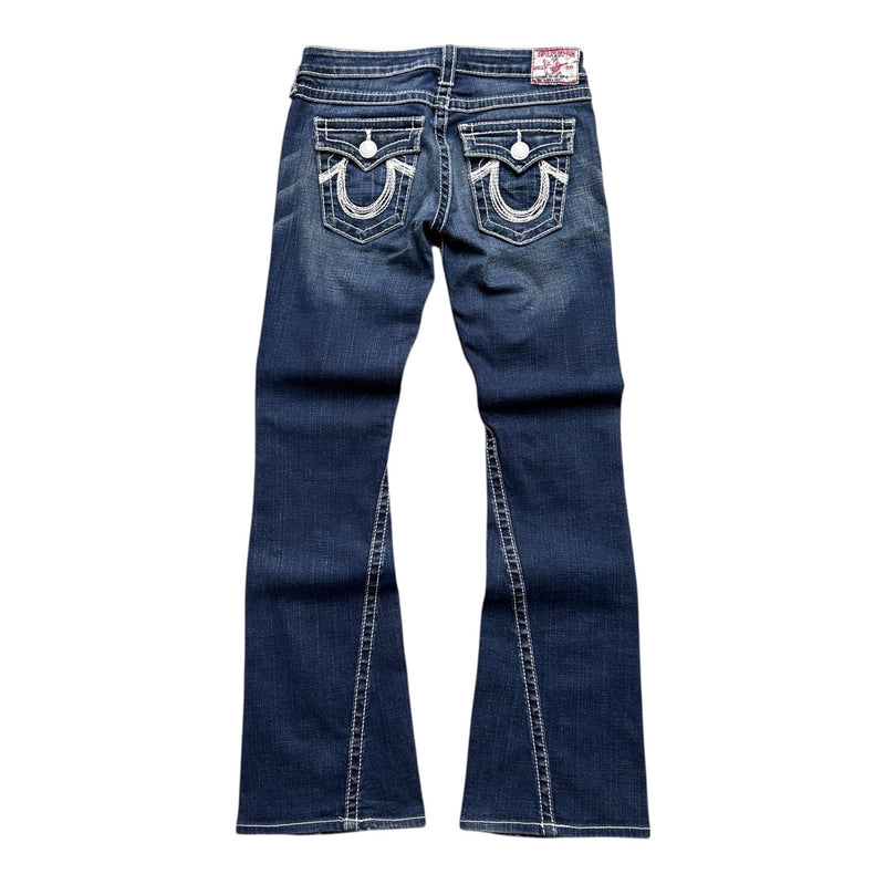 True Religion Rainbow Joey Bootcut Jeans - vintageconcierge