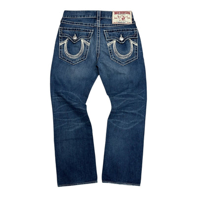 True Religion Rainbow Ricky Denim Jeans - vintageconcierge