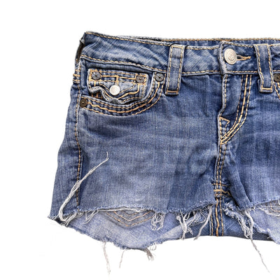 True Religion Y2K Hotpant Shorts - vintageconcierge