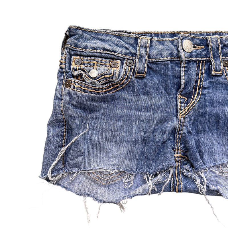 True Religion Y2K Hotpant Shorts - vintageconcierge
