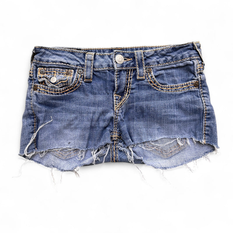 True Religion Y2K Hotpant Shorts - vintageconcierge