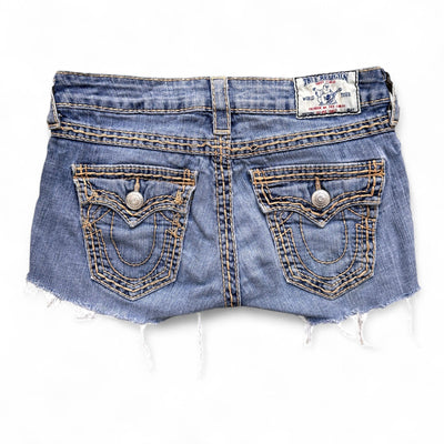 True Religion Y2K Hotpant Shorts - vintageconcierge