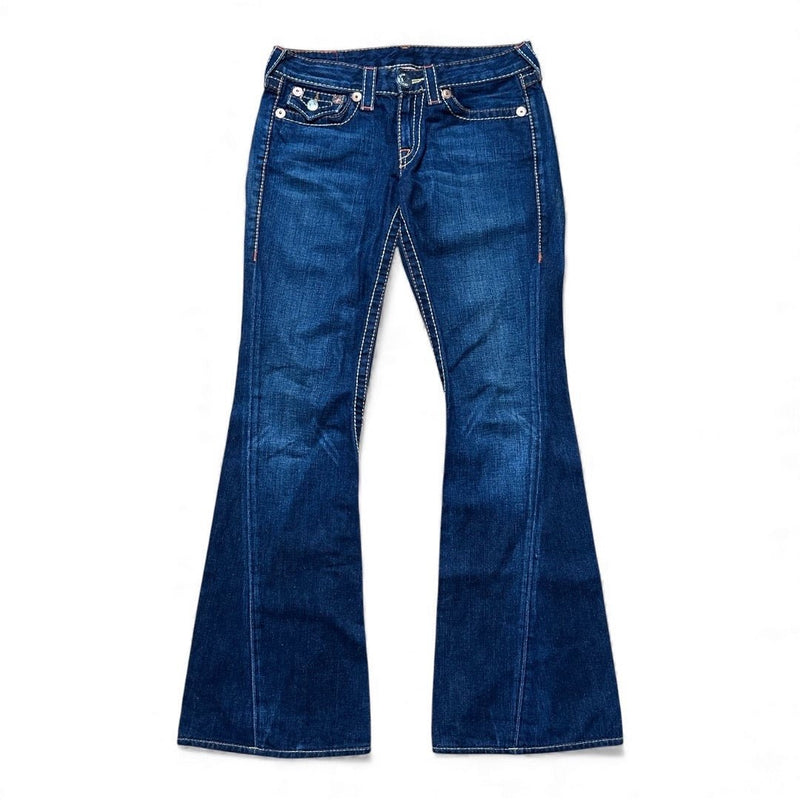True Religion Y2K Low Waist Bootcut Jeans - vintageconcierge
