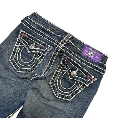 True Religion Y2K Low Waist Bootcut Jeans - vintageconcierge