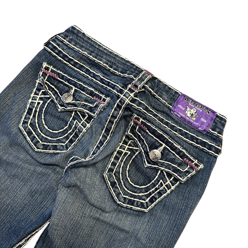 True Religion Y2K Low Waist Bootcut Jeans - vintageconcierge