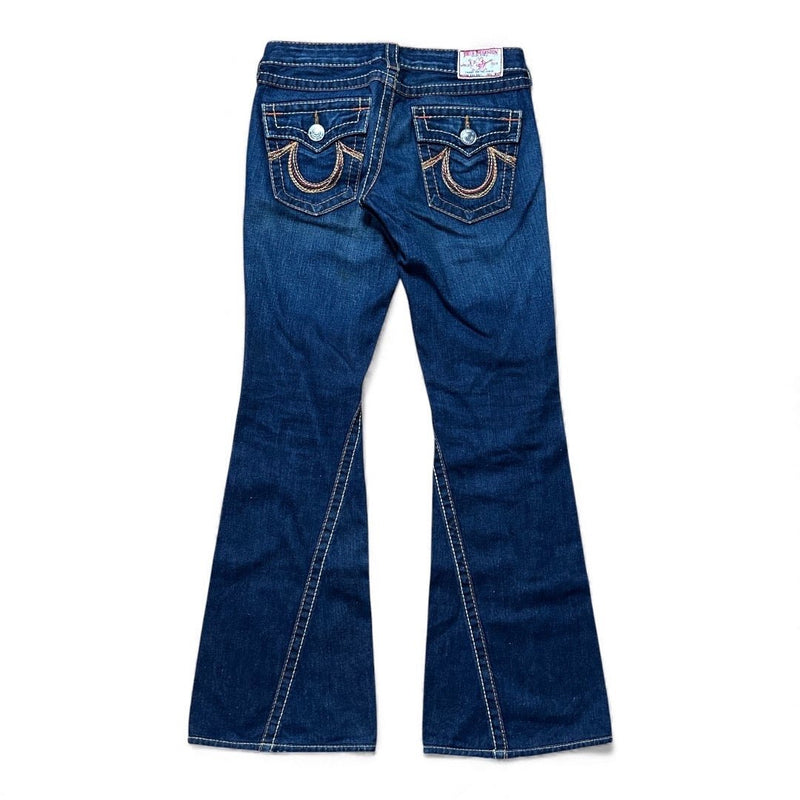 True Religion Y2K Low Waist Bootcut Jeans - vintageconcierge