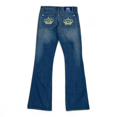 Victoria Beckham Low Waist Y2K Bootcut Jeans - vintageconcierge