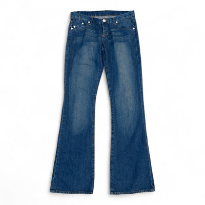 Victoria Beckham Low Waist Y2K Bootcut Jeans - vintageconcierge