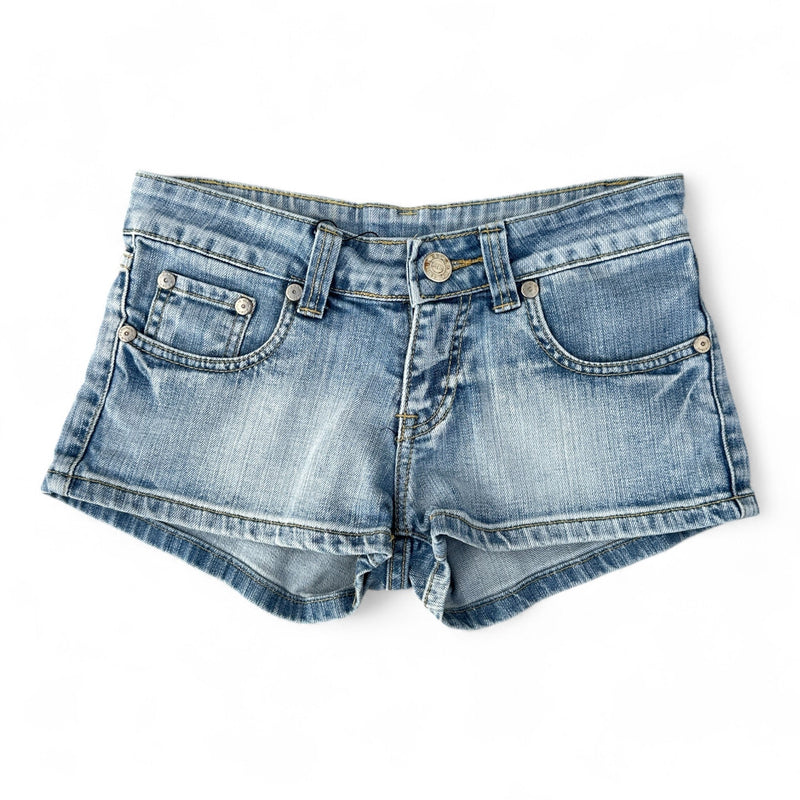 Victoria Beckham x Rock & Republic Denim Hotpant Shorts - vintageconcierge