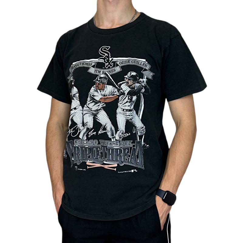 Vintage 90s Chicago White Sox Made in USA T-Shirt - vintageconcierge